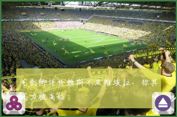 毛剑卿评价赖斯不及维埃拉，称其实力被高估